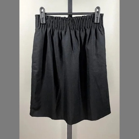 J. Crew Dresses & Skirts - NEW J Crew Skirt Womens 00 Black Pull On A-Line Skirt classic preppy